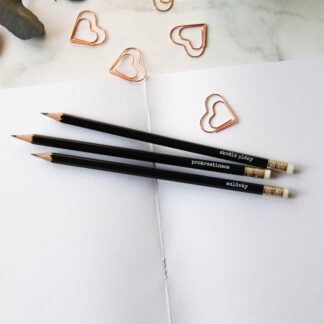 Tužky - Minimal (sada, 3 ks)