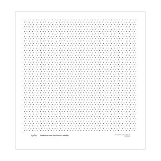 Scrapbookový papír (12x12) - Vánoční zázrak - Hvězdičky (Průsvitný pauzák)